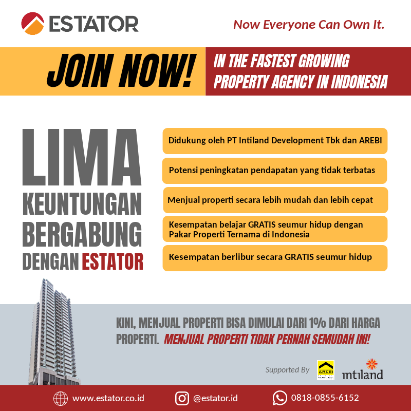 DICARI BUSINESS PARTNER UNTUK MEMASARKAN PROPERTI