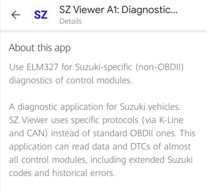 Sz viewer для suzuki