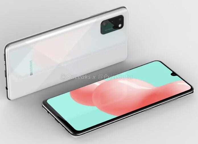 Samsung Galaxy A41 renders CAD mengungkapkan 48MP tiga kamera, detail utama