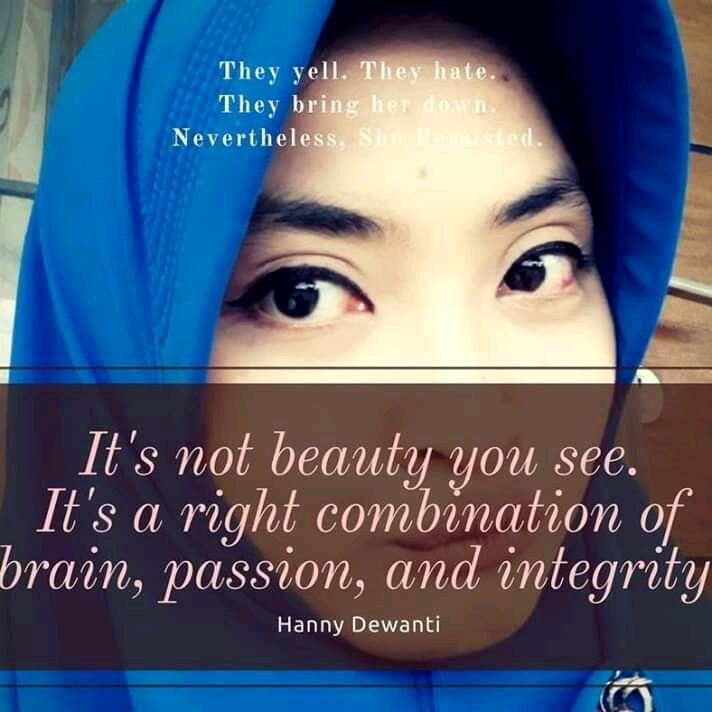 Hanny Dewanti Sosok Inspiratif Bagi Ane, Universal People!