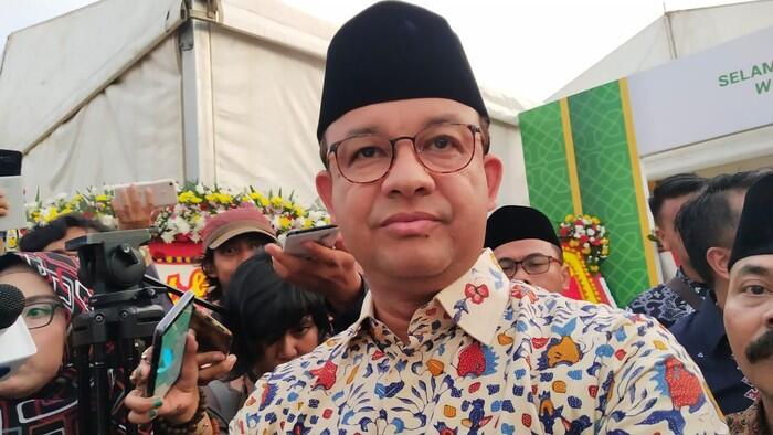 Anies Baswedan di Masjid Cut Nyak Dien: Air Harus Kembali ke Tanah 