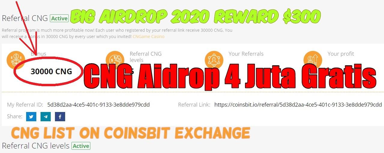 Airdrop Reward 4 Juta Gratis Hanya Cuma Daftar Verifikasi KYC
