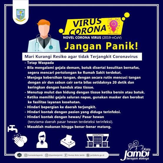 Panick Attack Virus Corona Melanda Di Indonesia Jangan Sampai Terjadi?