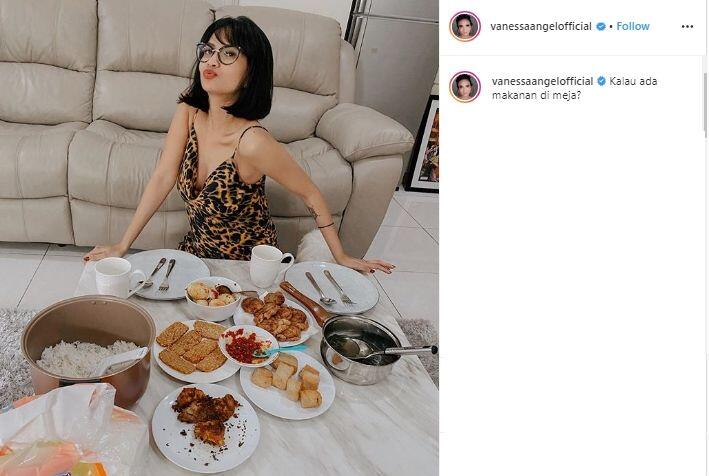 Ditanya Kenapa Tak Pakai Bra saat Makan, Vanessa Angel: Gerah, Bro!