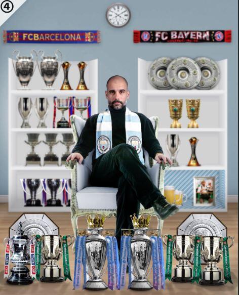 Hebatnya Pep Guardiola, Ini Deretan Trofi Sang Profesor
