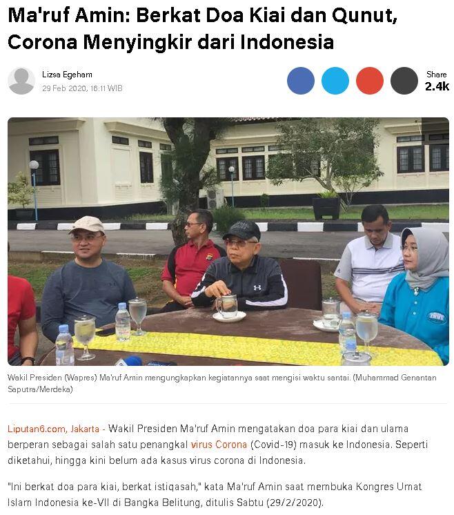 Tak Khawatir Virus Corona, Jabar Tetap Kirim Ulama ke Luar Negeri