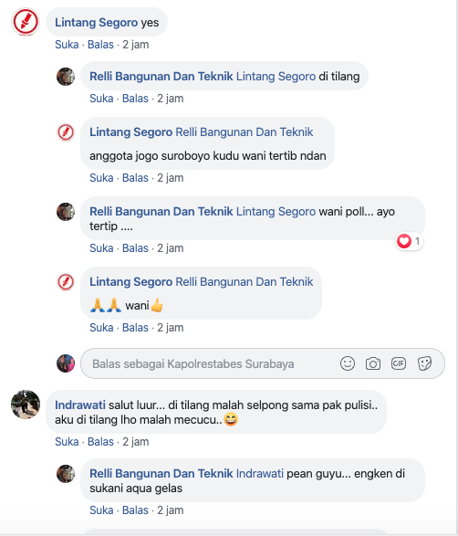 Pengemudi di Surabaya ini Lucu dan Keren, ditilang malah Selfie