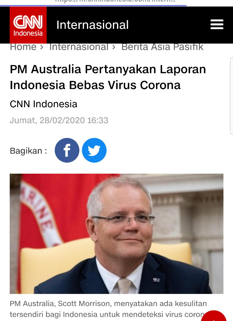 Suspect Corona COVID-19 di Indonesia yang Meninggal Jadi 3 Orang