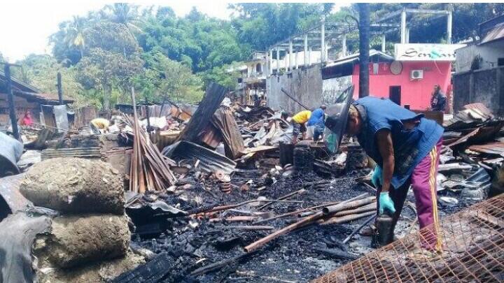 Api Hanguskan 14 Kios Warga, Begini Kronologi Kebakaran di Pasar Makale Tana Toraja