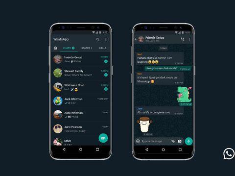 Gampang Banget! Begini Cara Ubah Tampilan Pesan WhatsApp Jadi Dark Mode