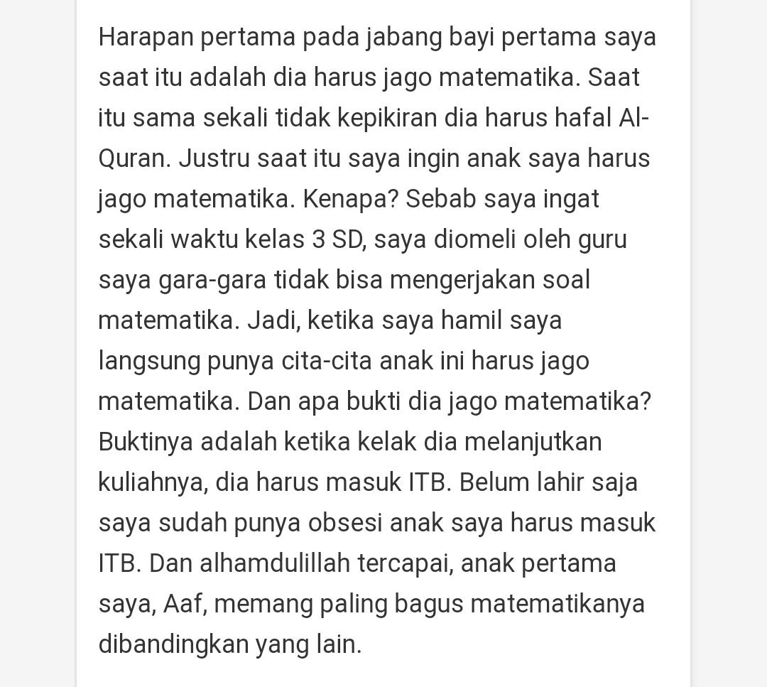 Kisah Nyata Ibu Wirianingsih dengan 10 Anak Penghafal Al Qur'an