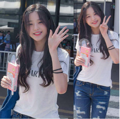 9 Inspirasi Gaya Kasual ala Wonyoung IZ*ONE, Cute dan Stylish Abis! 