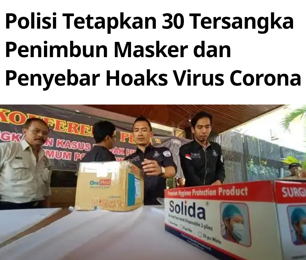 Timbun masker, Mahfud: Tujuan cari untung dan menolong berbeda