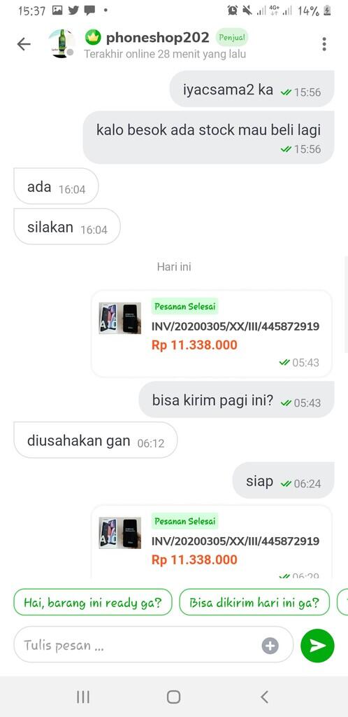 3 kali dalam 2 hari cashback saya dibatalkan tokopedia