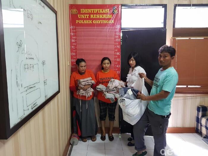 Niat Betul, Dari Jabar ke Jatim, Ibu dan Anak Cantiknya Nekat Nyuri di Mall Surabaya