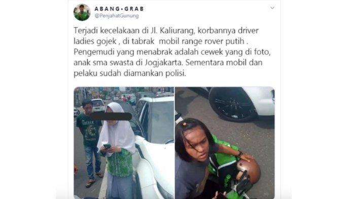 Viral Pengemudi Range Rover Yang Menabrak Ojol Masih Berseragam SMA