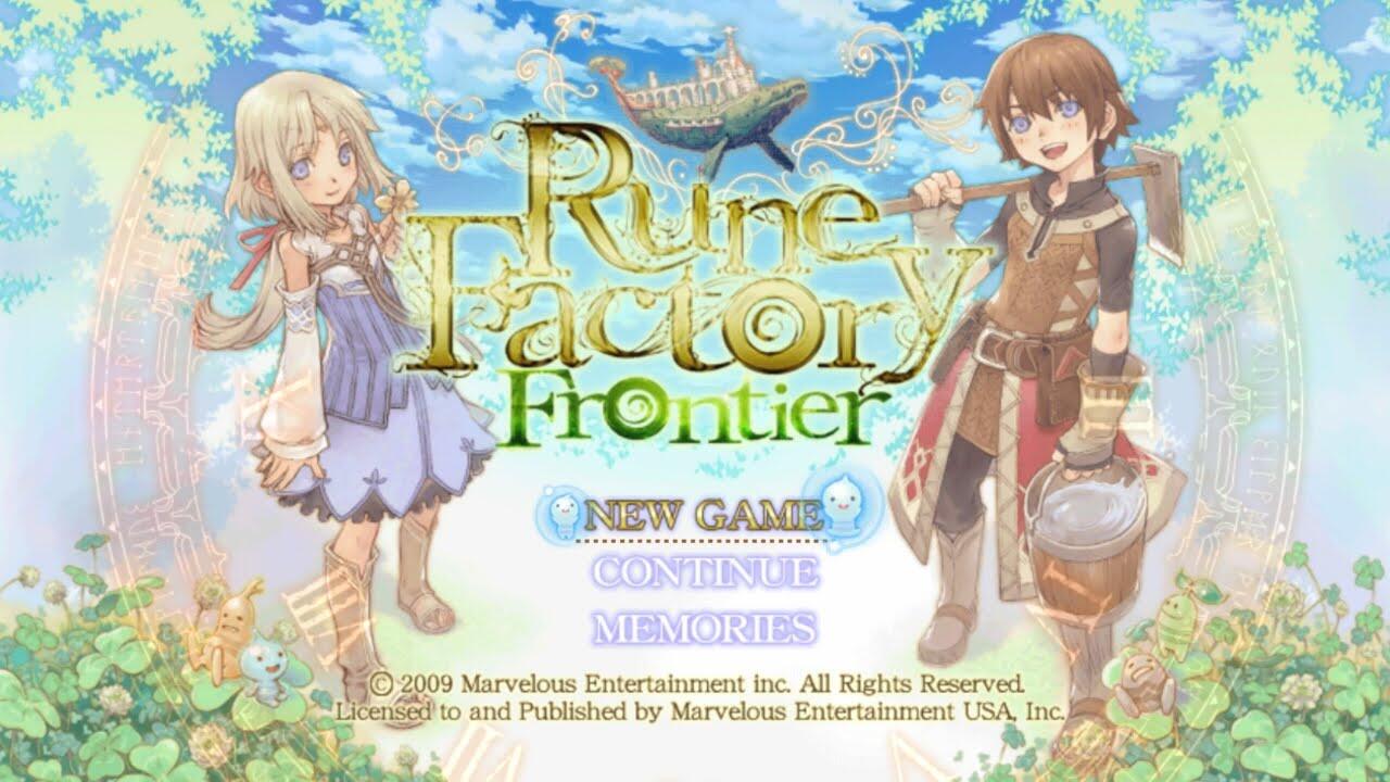 Rune Factory, Game Harvestmoon versi Fantasi
