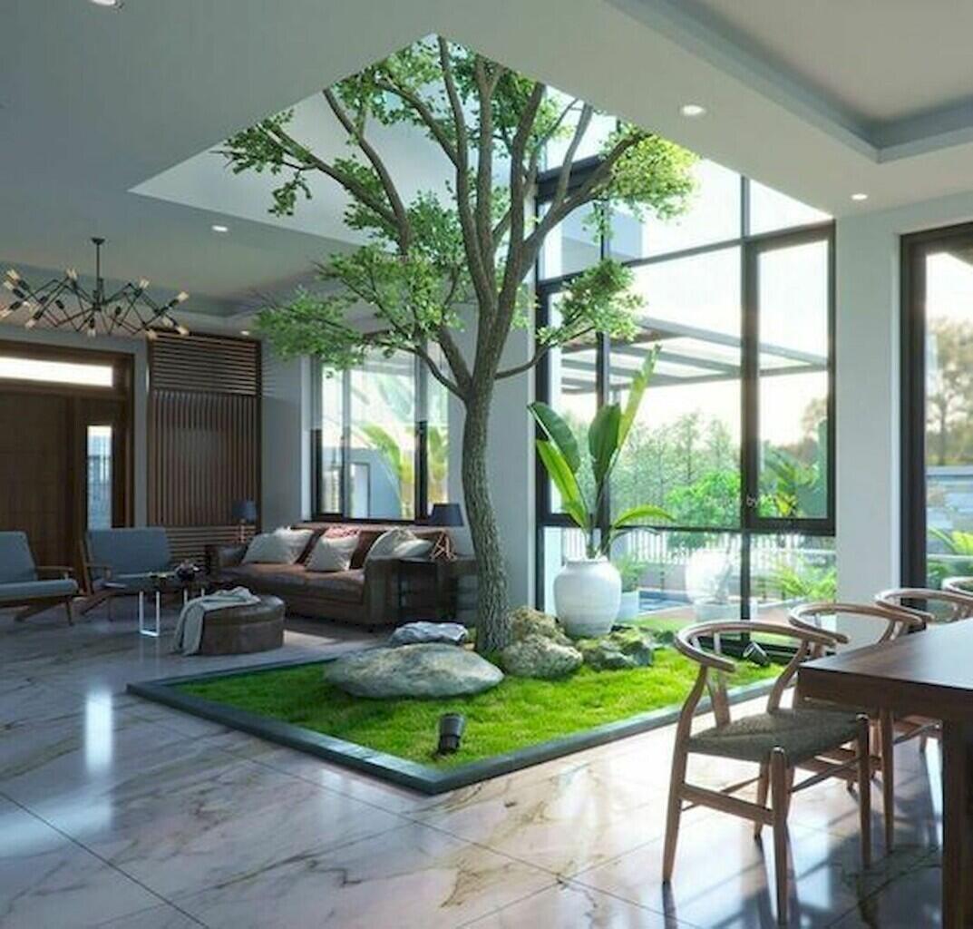 Desain Indoor Garden Agar Rumah Terasa Segar KASKUS