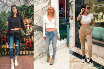 10 Ide Outfit Pakai Crop Top, Tampil Ramping Nih!