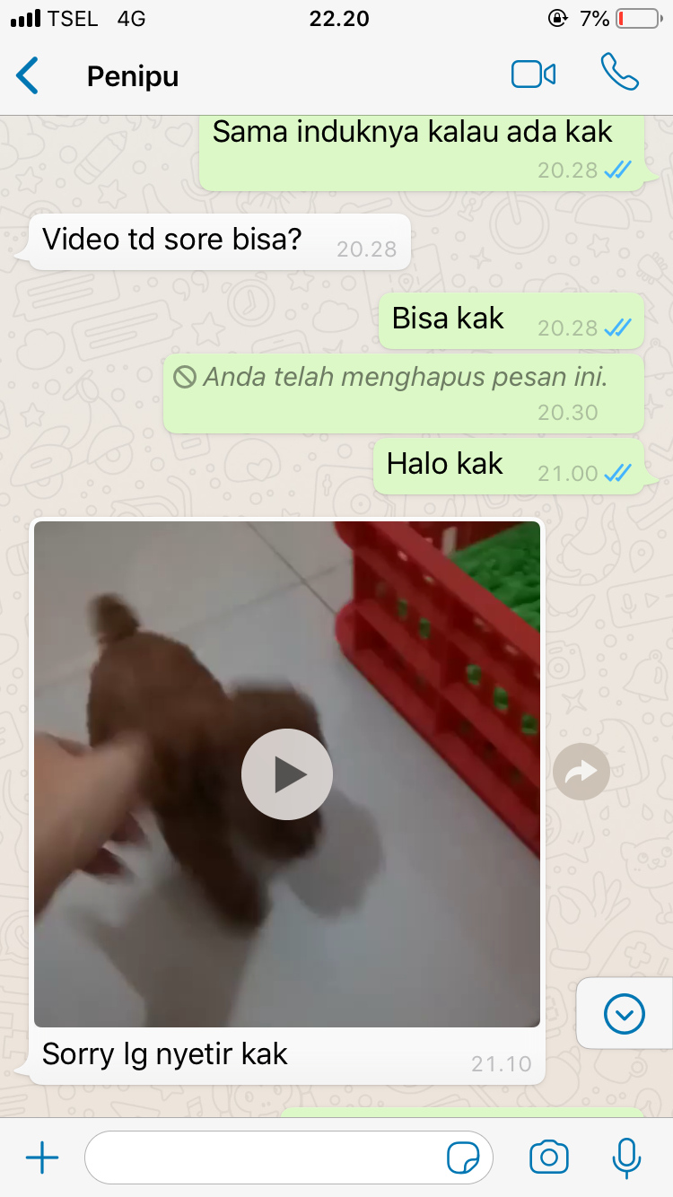 Modus penipuan online