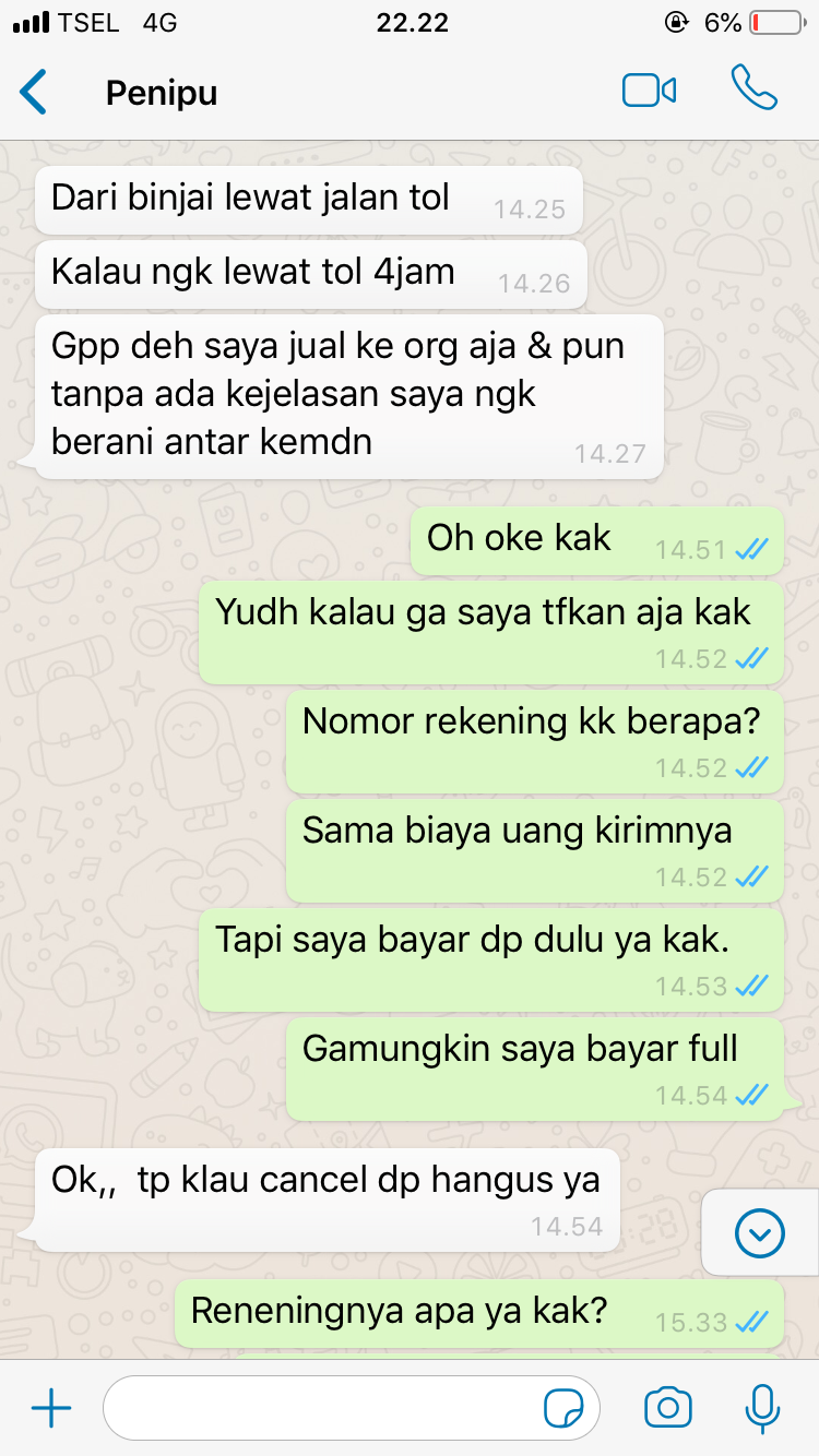 Modus penipuan online