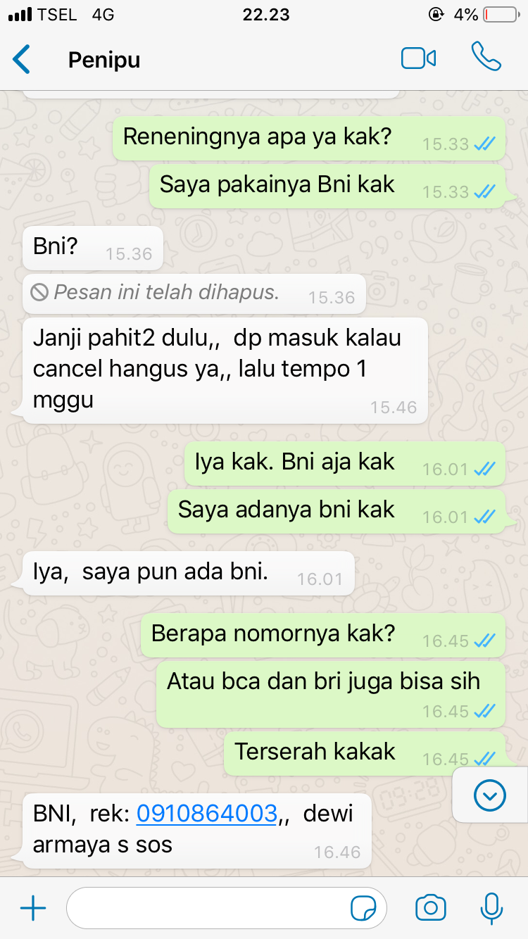 Modus penipuan online
