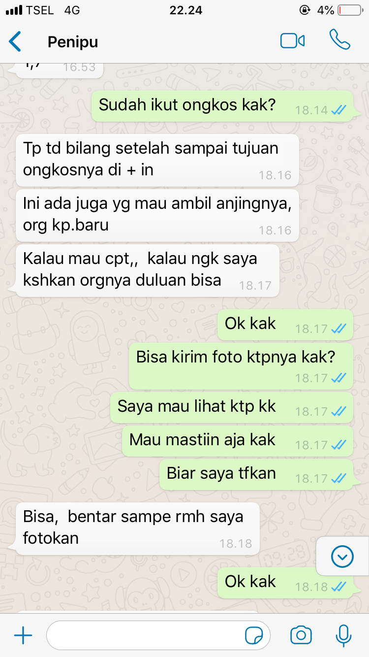 Modus penipuan online