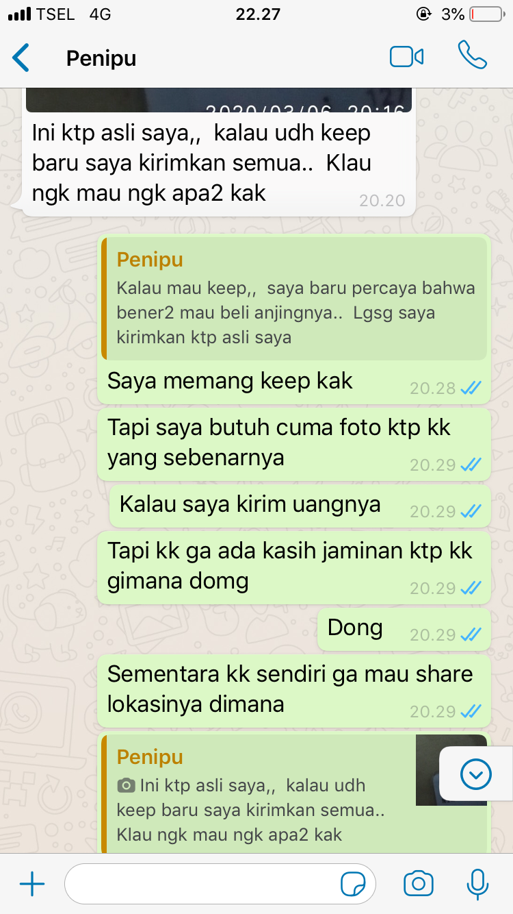 Modus penipuan online