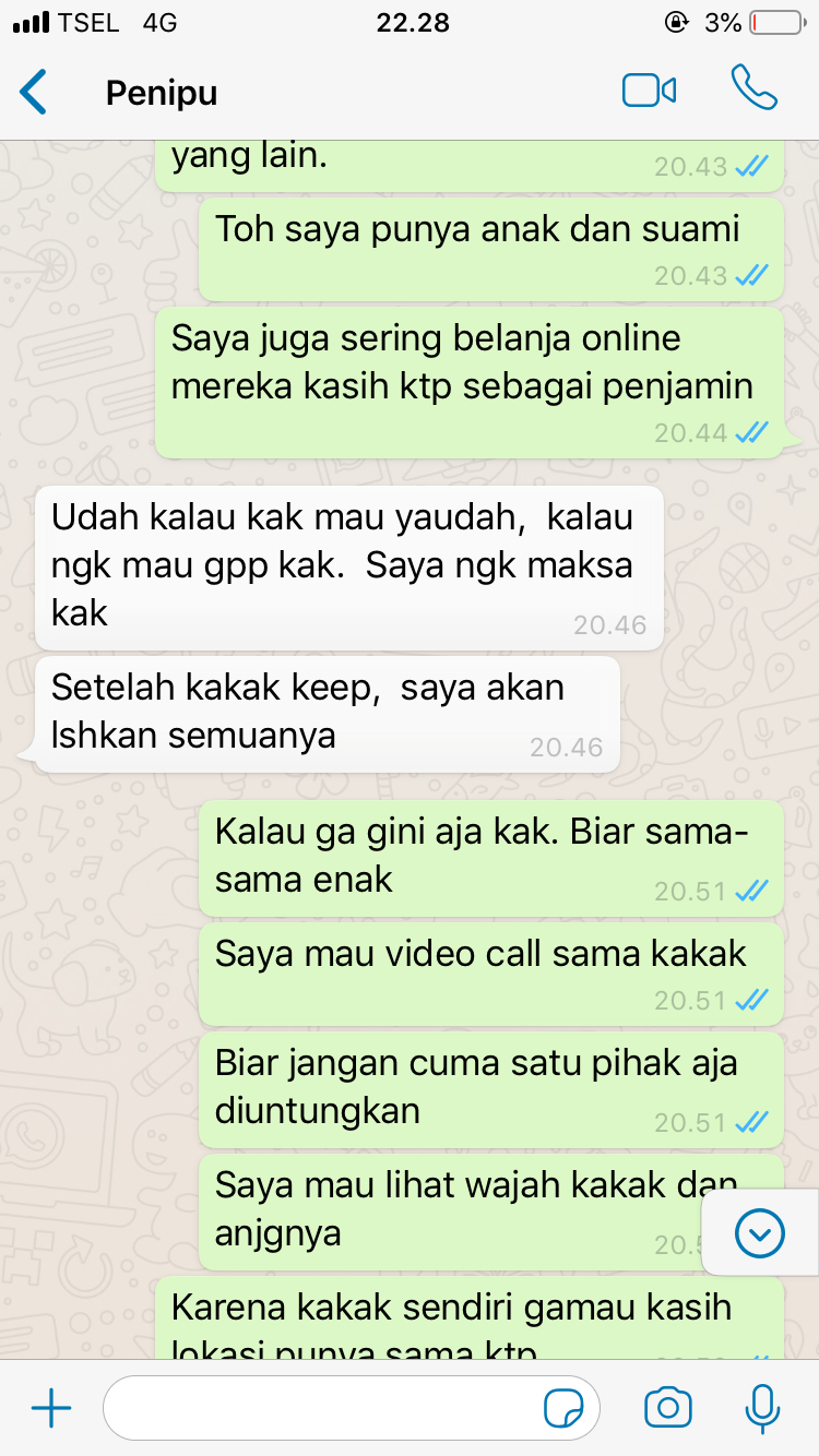 Modus penipuan online