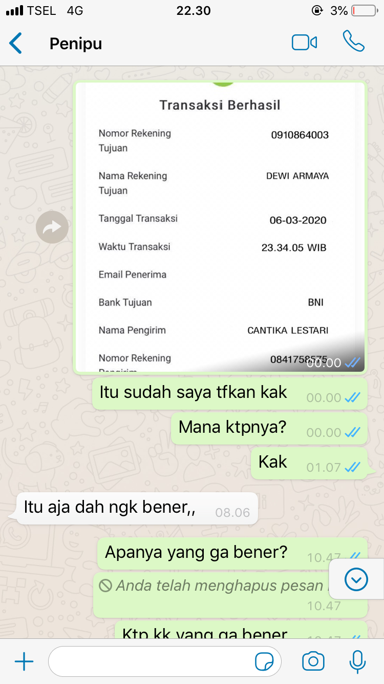 Penipuan Online (part 2)