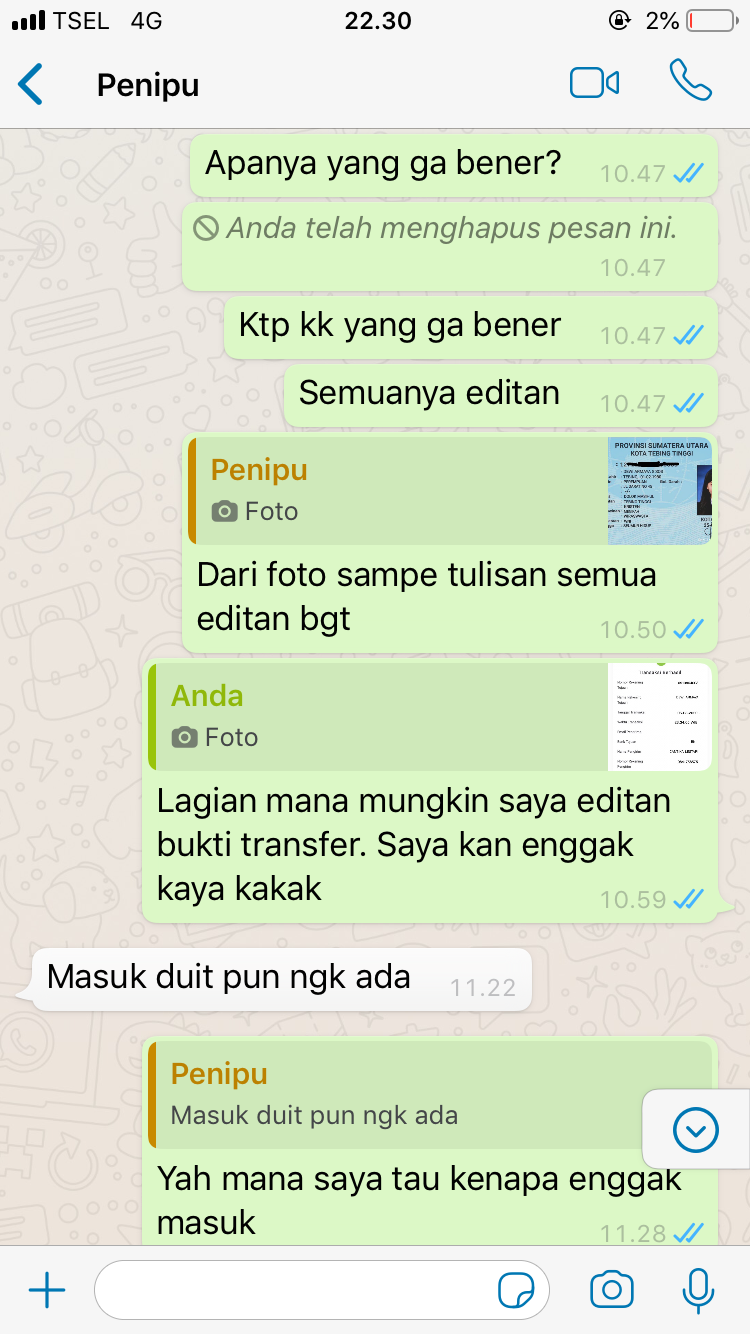 Penipuan Online (part 2)