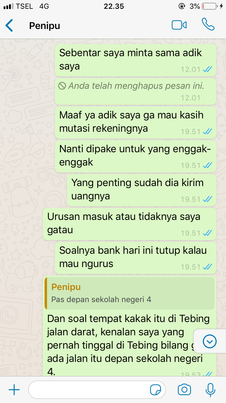 Penipuan Online (part 2)