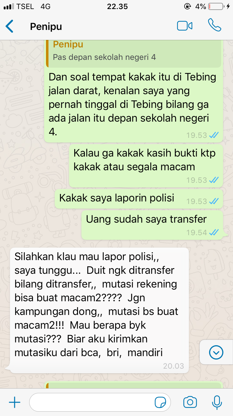 Penipuan Online (part 2)