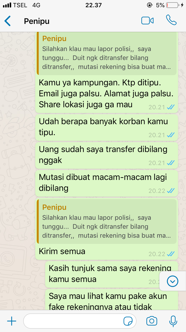 Penipuan Online (part 2)