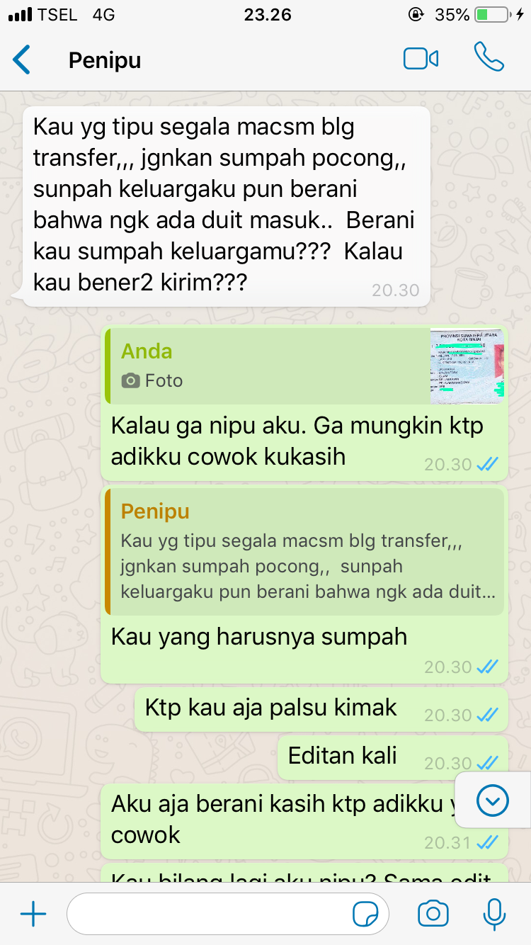 Penipuan Online (part 2)