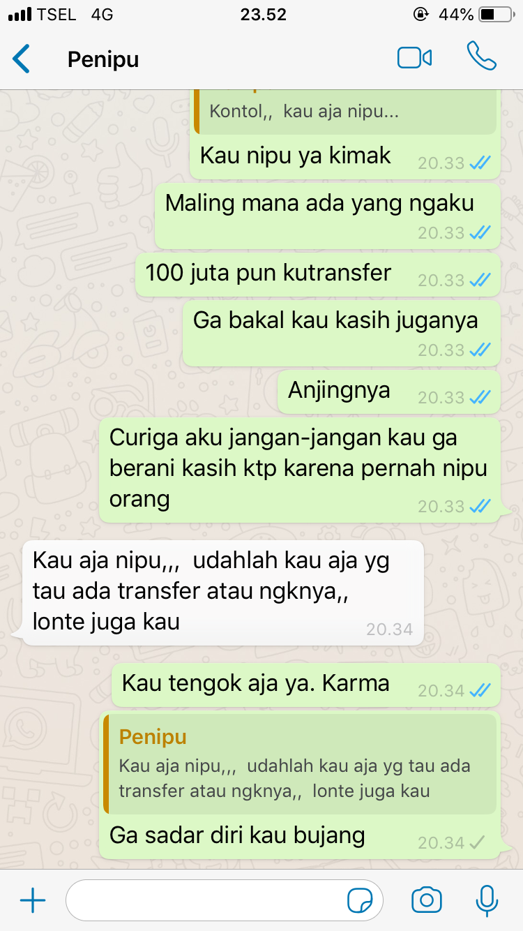 Penipuan Online (part 2)