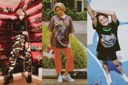10 Inspirasi Mix and Match Outfit Edgy ala Marshanda