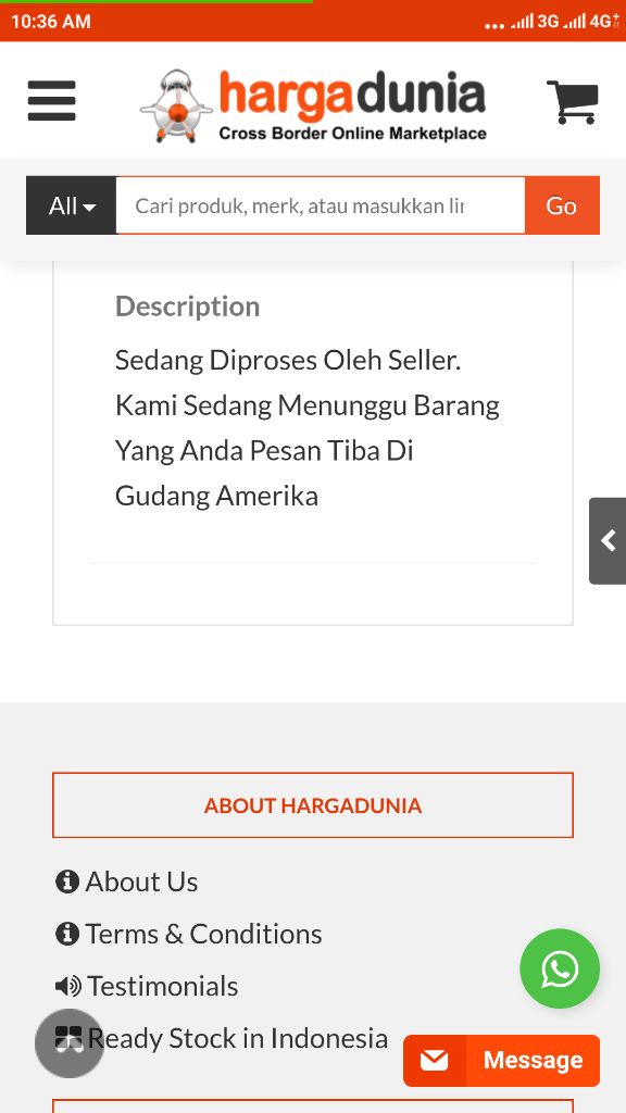 Hargadunia lagi dan lagi,