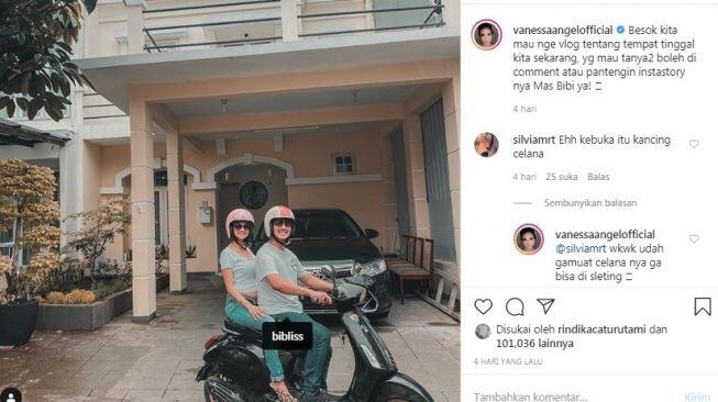 Netizen Salfok, Vanessa Angel Biarkan Resleting Celana Terbuka