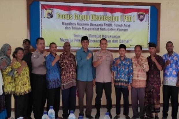 Cegah Konflik di Pilkada Keerom Papua, Semua Tokoh Diajak Jaga Keamanan