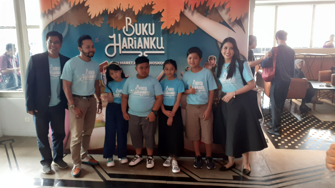 Launching Perdana Film Bioskop Keluarga "BUKU HARIANKU" (Tayang 12 Maret 2020)