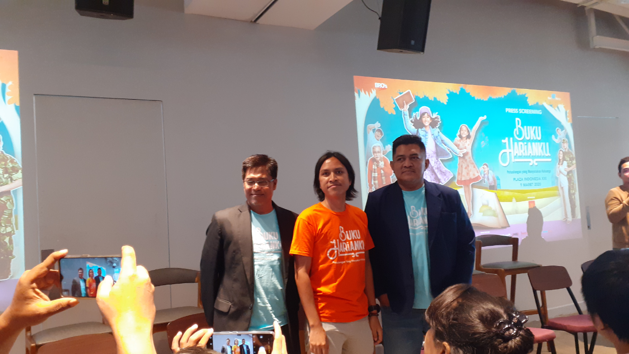 Launching Perdana Film Bioskop Keluarga "BUKU HARIANKU" (Tayang 12 Maret 2020)
