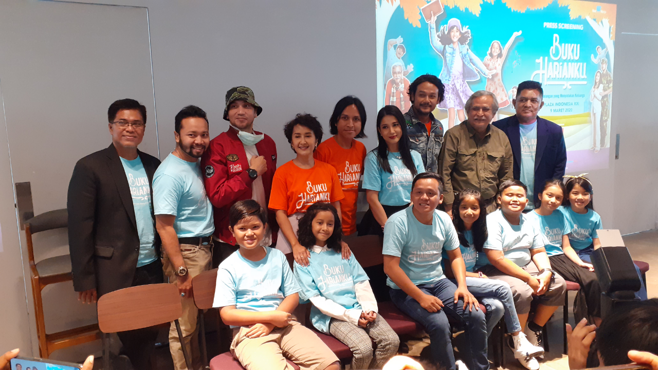 Launching Perdana Film Bioskop Keluarga "BUKU HARIANKU" (Tayang 12 Maret 2020)