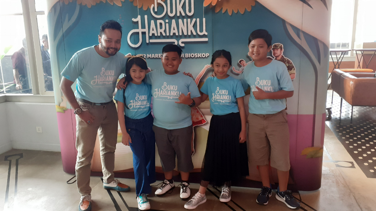 Launching Perdana Film Bioskop Keluarga "BUKU HARIANKU" (Tayang 12 Maret 2020)