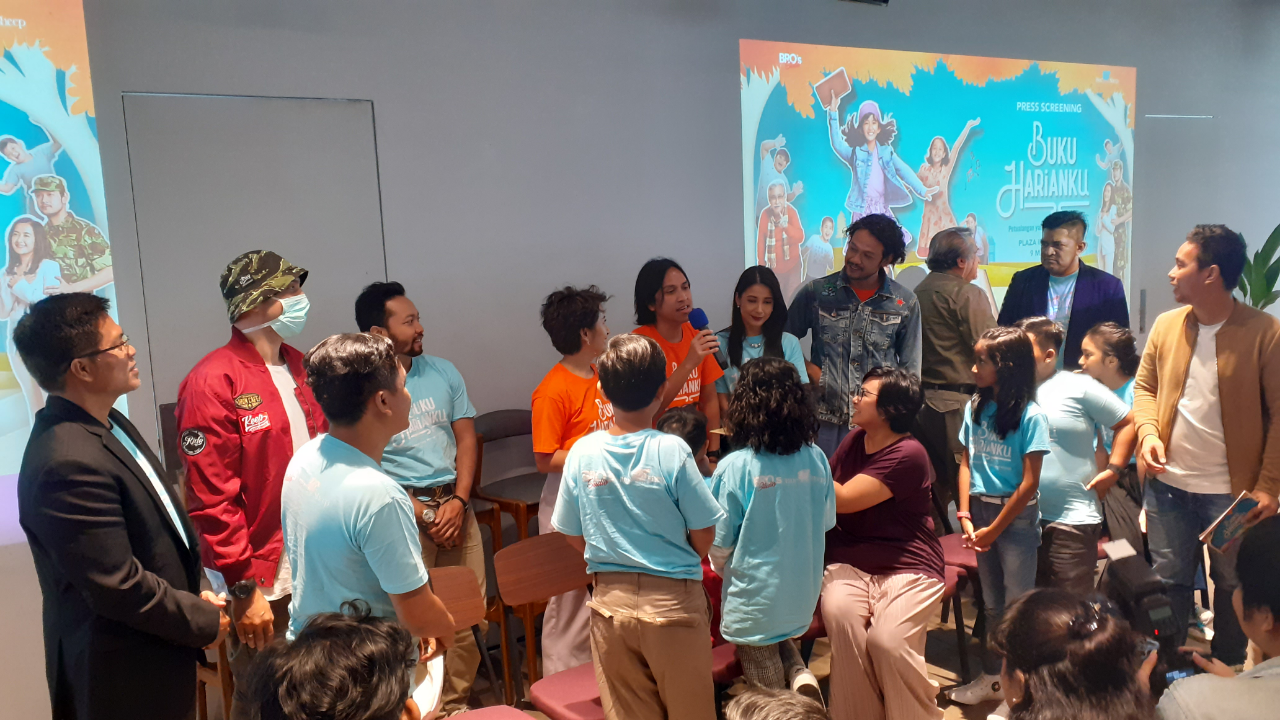 Launching Perdana Film Bioskop Keluarga "BUKU HARIANKU" (Tayang 12 Maret 2020)