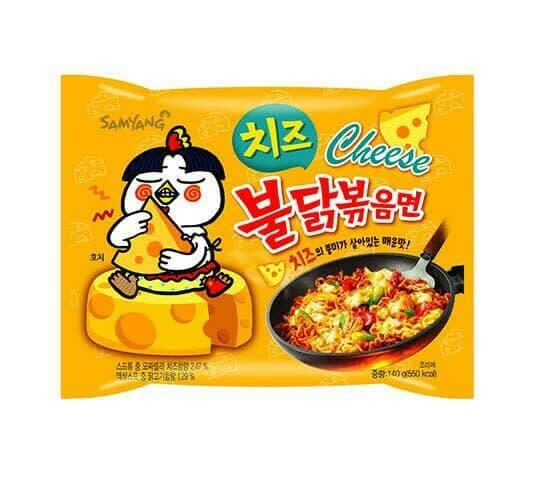Mie Goreng Dengan Sensasi Keju Sederhana Dengan Mie Sedap Korean Spicy Chicken
