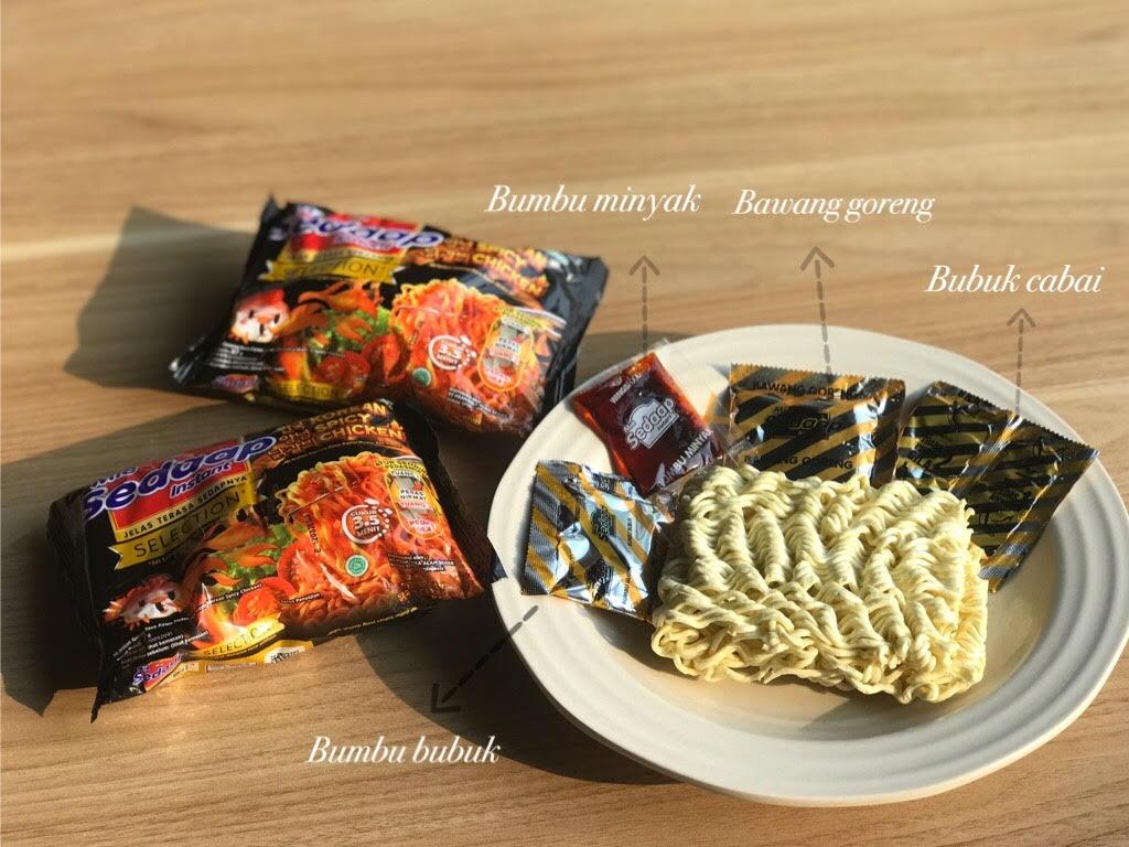 Mie Goreng Dengan Sensasi Keju Sederhana Dengan Mie Sedap Korean Spicy Chicken