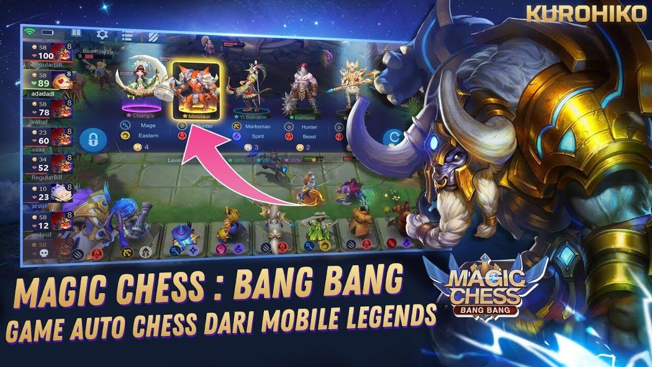 MOBILE LEGEND COMBO MAGIC CHESS AUTO WIN JUARA 1