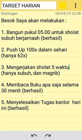 TIPS DARI ORANG SUKSES