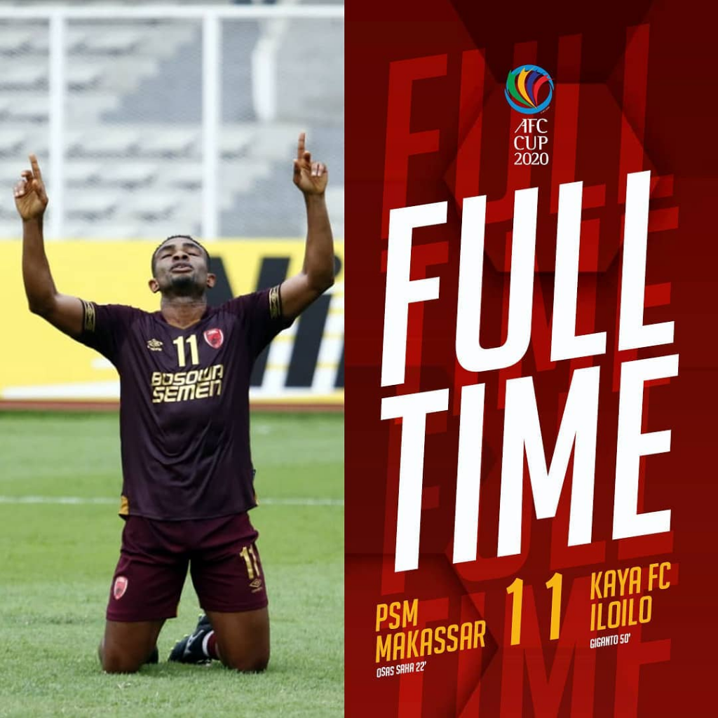 PSM Vs Kaya FC : Membagi Poin Penting Saat Laga Krusial